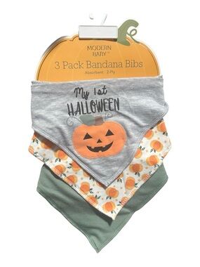 Modern Baby My 1st Halloween Bibs 3 Pack